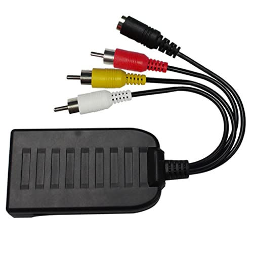 NUOBESTY S Video Adapter Hochauflösende Video Audioübertragung Kompatibel mit Analogen Fernsehern Monitoren Praktische Lösung für Digitale NUOBESTY S Video Adapter Hochauflösende Video Audioübertragung Kompatibel mit Analogen Fernsehern Monitoren Praktische Lösung für Digitale von NUOBESTY