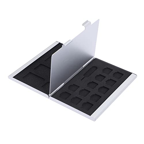 NUOBESTY SIM Karten Aufbewahrungshülle Aluminium Box für SIM Karten Stoßfest Tragbar Kompakt Schützt Ihre Karten vor Schmutz für Reisen NUOBESTY SIM Karten Aufbewahrungshülle Aluminium Box für SIM Karten Stoßfest Tragbar Kompakt Schützt Ihre Karten vor Schmutz für Reisen von NUOBESTY