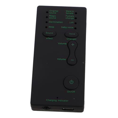 NUOBESTY Soundkarten -Sprachwandler Werkzeug zum Ändern der Stimme Mini-Soundwechsler externer Sprachwechsler Stimmverzerrer Mini-Sprachwechsler Sprachmodifikator Tonwechsler Plastik Black NUOBESTY Soundkarten -Sprachwandler Werkzeug zum Ändern der Stimme Mini-Soundwechsler externer Sprachwechsler Stimmverzerrer Mini-Sprachwechsler Sprachmodifikator Tonwechsler Plastik Black von NUOBESTY