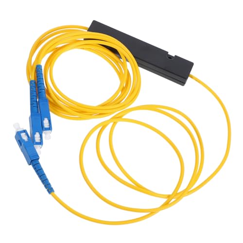 NUOBESTY Splitter für Fernseher Optisches Kabel für Zuhause Sc Verteiler Kompatibel mit Heimkino Unterhaltungssystemen Störungsfreie Signalübertragung Langlebig NUOBESTY Splitter für Fernseher Optisches Kabel für Zuhause Sc Verteiler Kompatibel mit Heimkino Unterhaltungssystemen Störungsfreie Signalübertragung Langlebig von NUOBESTY
