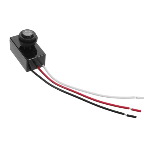 NUOBESTY Straßenlaternen Steuerschalter Lichtschalterschloss Außenbeleuchtung Fotozellensensor Gartensensor Fotoelektrischer Schalter Für Außenleuchten Außenlichtschalter NUOBESTY Straßenlaternen Steuerschalter Lichtschalterschloss Außenbeleuchtung Fotozellensensor Gartensensor Fotoelektrischer Schalter Für Außenleuchten Außenlichtschalter von NUOBESTY