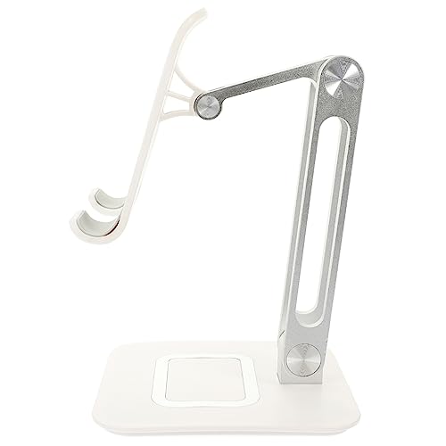 NUOBESTY Tablet-Halter Stand Steht Zelle Schreibtischhalterung Einstellbar Montiert Montieren Handyhalterung Bequemer Mobiltelefonhalter Telefonständer Aus Metall Weiß Abs NUOBESTY Tablet-Halter Stand Steht Zelle Schreibtischhalterung Einstellbar Montiert Montieren Handyhalterung Bequemer Mobiltelefonhalter Telefonständer Aus Metall Weiß Abs von NUOBESTY