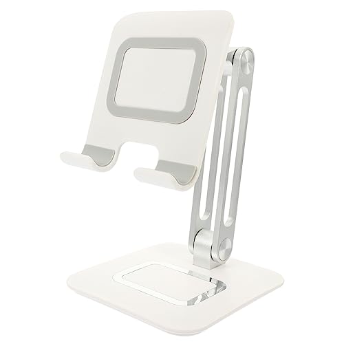 NUOBESTY Tablet-Halter Zelle Einstellbar Handyhalterung Telefonständer Für Schreibtisch Tabletop -telefonhalter Schreibtischhandyständer Telefon-Tablet-ständer Smartphone-ständer Eisen Weiß NUOBESTY Tablet-Halter Zelle Einstellbar Handyhalterung Telefonständer Für Schreibtisch Tabletop -telefonhalter Schreibtischhandyständer Telefon-Tablet-ständer Smartphone-ständer Eisen Weiß von NUOBESTY