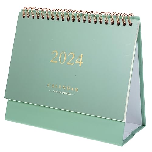 NUOBESTY Tischkalender 2023–2024 Tischkalender 18 Monate Wandkalender Kalenderplaner 2024 Kalender Für Büro Zuhause von NUOBESTY
