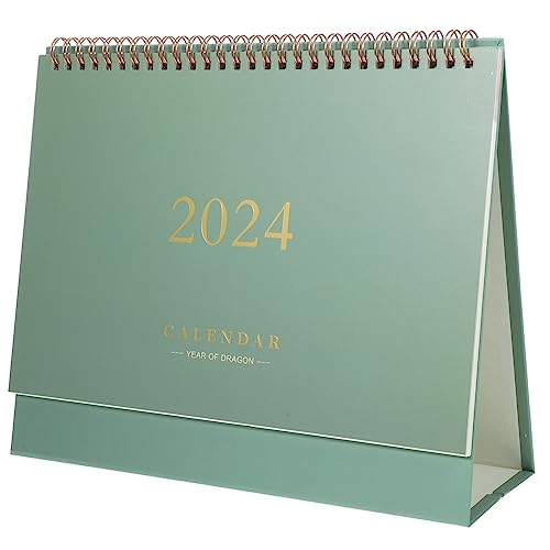 NUOBESTY Tischkalender 2023–2024 Tischkalender 18 Monate Wandkalender Kalenderplaner 2024 Kalender Für Büro Zuhause von NUOBESTY