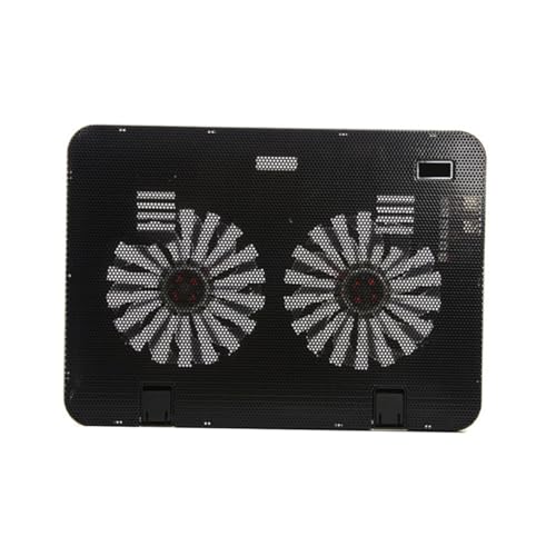 NUOBESTY Tragbarer Laptopkühler für Notebooks Ergonomischer Leiser Laptop Lüfter mit USB Stromversorgung zur Kühlung für Energieeffiziente Nutzung Cool Schwarz NUOBESTY Tragbarer Laptopkühler für Notebooks Ergonomischer Leiser Laptop Lüfter mit USB Stromversorgung zur Kühlung für Energieeffiziente Nutzung Cool Schwarz von NUOBESTY