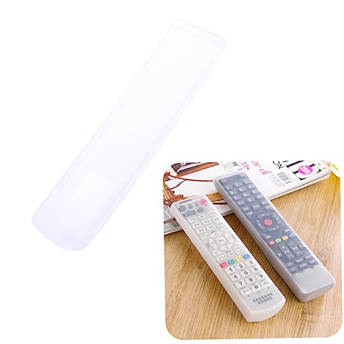 NUOBESTY Tv Fernbedienungsabdeckung Staubschutz Hülle Transparent Ergonomisches Design Schützt vor Schmutz NUOBESTY Tv Fernbedienungsabdeckung Staubschutz Hülle Transparent Ergonomisches Design Schützt vor Schmutz von NUOBESTY