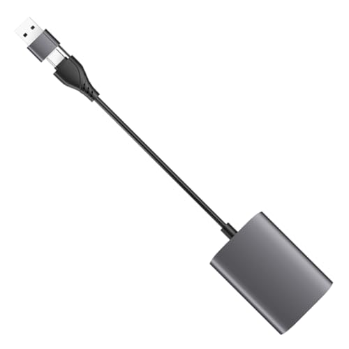 NUOBESTY Type C USB Hub Adapter Port USB Hub für Dual Anzeige für Unterstützt Tiefgrau NUOBESTY Type C USB Hub Adapter Port USB Hub für Dual Anzeige für Unterstützt Tiefgrau von NUOBESTY