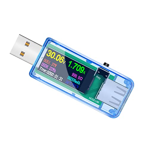 NUOBESTY USB Spannungstester Mit LCD Anzeige USB Tester Für Ladegeräte Powerbanks Mobile Präzise Messung Von Spannung Strom Für Technikliebhaber NUOBESTY USB Spannungstester Mit LCD Anzeige USB Tester Für Ladegeräte Powerbanks Mobile Präzise Messung Von Spannung Strom Für Technikliebhaber von NUOBESTY