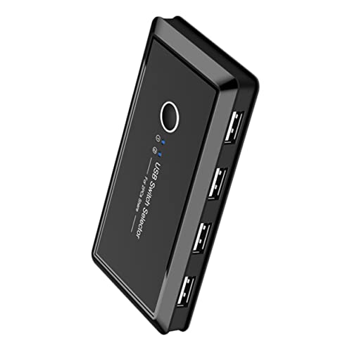 NUOBESTY USB für Tastatur Scanner Port USB Hub mit Automatischem Umschalter Kompatibel für Büro Zuhause von NUOBESTY