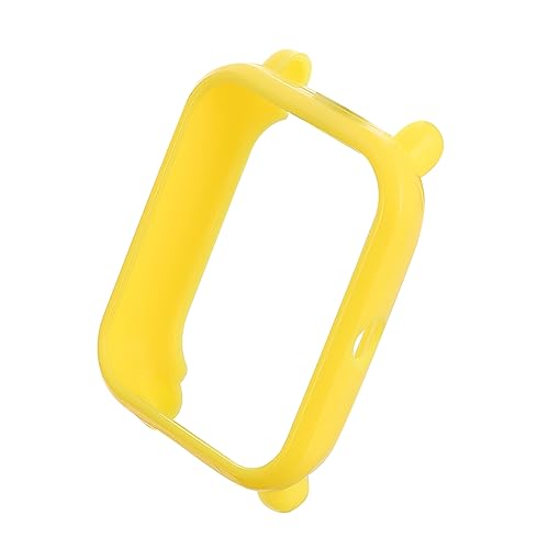NUOBESTY Uhrengehäuse Uhrenzubehör Material Smartwatch-Abdeckung Beobachten Sie den Fall Hülle Bling Uhrenschutzhülle Schutzrahmen ansehen Uhrenrahmen Uhrendeckel TPU Yellow NUOBESTY Uhrengehäuse Uhrenzubehör Material Smartwatch-Abdeckung Beobachten Sie den Fall Hülle Bling Uhrenschutzhülle Schutzrahmen ansehen Uhrenrahmen Uhrendeckel TPU Yellow von NUOBESTY
