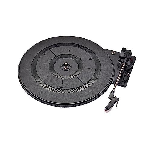 NUOBESTY Vintage für Audio Zubehör Tragbarer Schallplattenspieler mit Hochleistungs Tontechnica Tonabnehmer für Partys Entspannte Nachmittage Integrierte von NUOBESTY