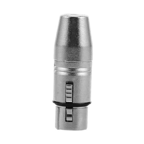 NUOBESTY Xlr Adapter Polige Buchse Buchse Audio Mikrofon Langlebiger Xlrf Mikrofonadapter Passform für Mikrofone Kopfhörer NUOBESTY Xlr Adapter Polige Buchse Buchse Audio Mikrofon Langlebiger Xlrf Mikrofonadapter Passform für Mikrofone Kopfhörer von NUOBESTY