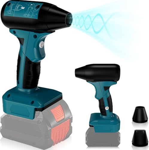 Jet Dry Mini-Gebläse, Jet-Ventilator, 130.000 U/min, Windgeschwindigkeit, 4-Gang-Steuerung, kompatibel mit Bosch 18V GBA Lithium-Batterie, Superjet-Gebläse zum Trocknen, Reinigen (Batterie nicht im) Jet Dry Mini-Gebläse, Jet-Ventilator, 130.000 U/min, Windgeschwindigkeit, 4-Gang-Steuerung, kompatibel mit Bosch 18V GBA Lithium-Batterie, Superjet-Gebläse zum Trocknen, Reinigen (Batterie nicht im) von NUOGEDZ