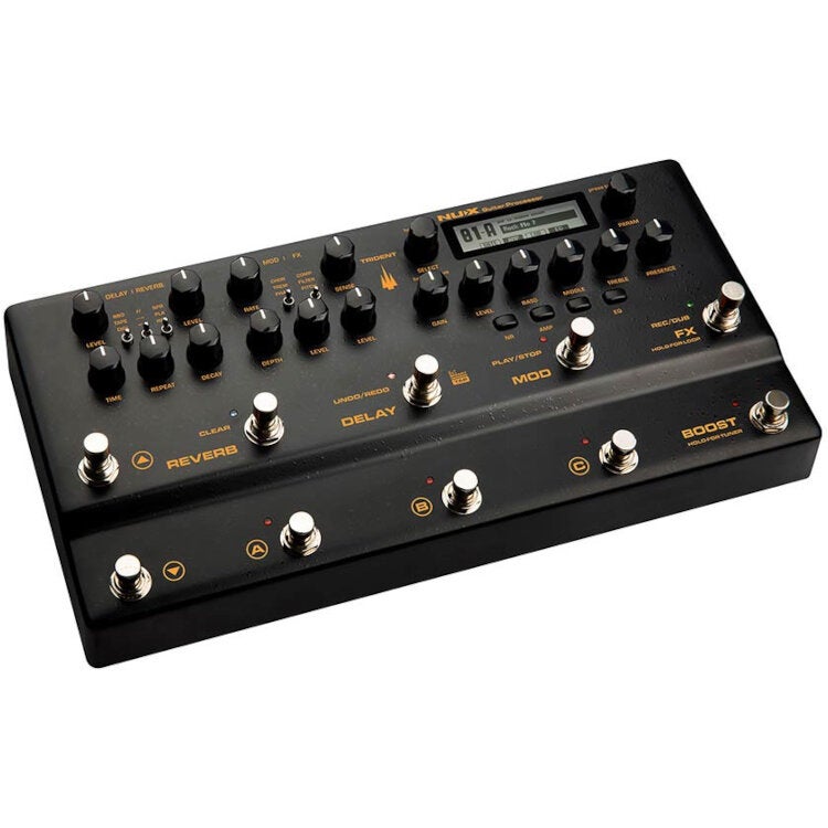 NUX NME-5 Trident Modelling Guitar Processor Multi-Effects Pedal NUX NME-5 Trident Modelling Guitar Processor Multi-Effects Pedal von NUX