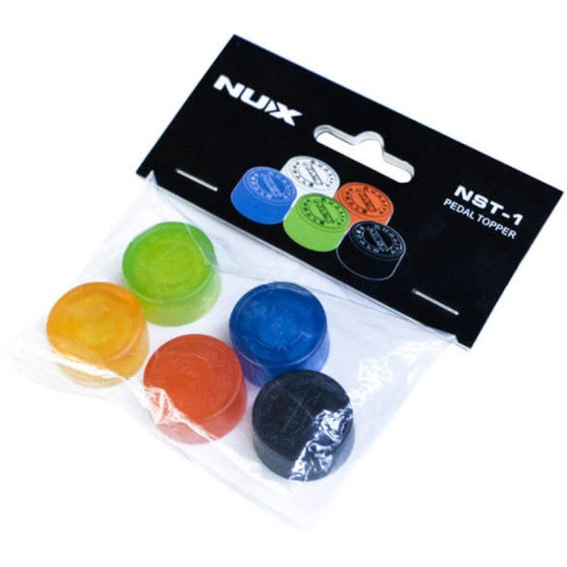 NUX NST-1 Pedal Topper Switch Caps (Pack of 5) von NUX