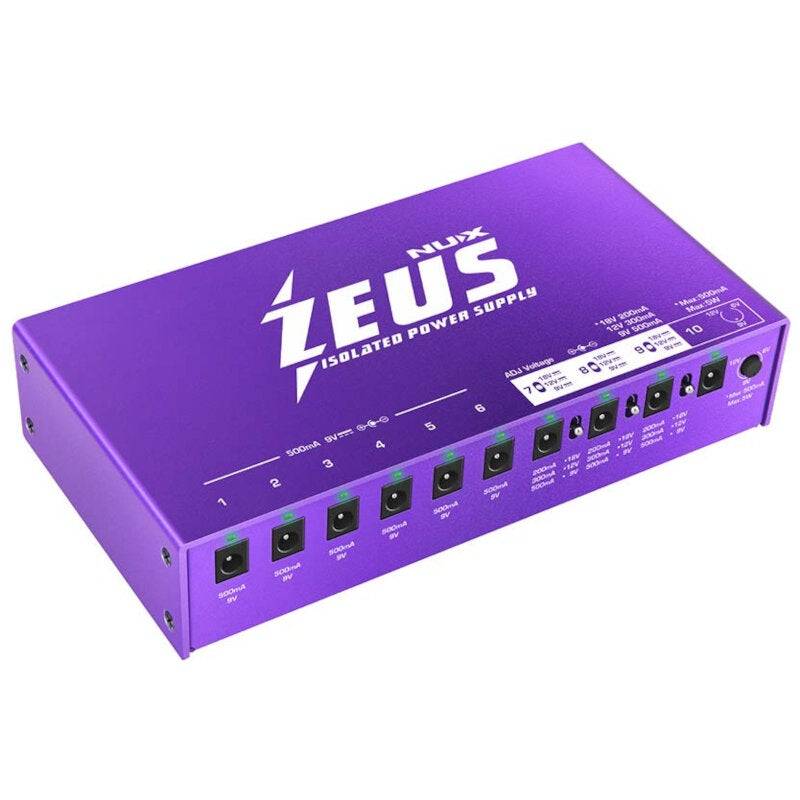 NUX Zeus Isolated Power Supply for Effect Pedals von NUX