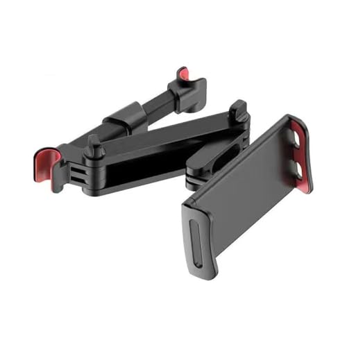 NUZIXINXW 4-11 Zoll Teleskop-Auto-Hinterkissen-Telefonhalter Tablet-Autoständer-Sitz-Hinterkopfstützen-Montagehalterung für Tablet usw., Rotes Teleskop, M von NUZIXINXW