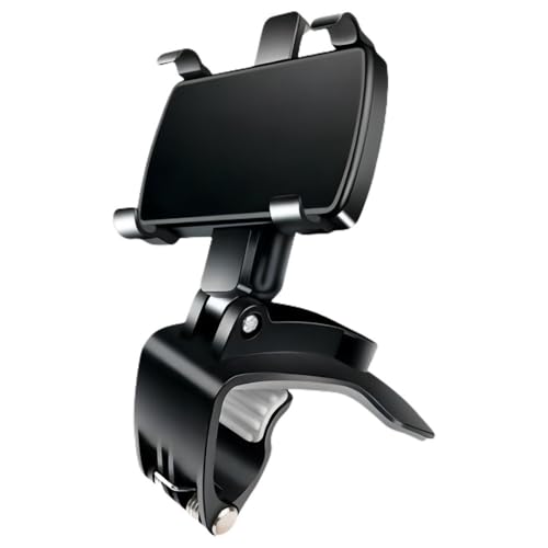 NUZIXINXW Auto-Armaturenbrett-Unterstützung, 360 Grad drehbar, Auto-Griff, Feste Halterung für Mobiltelefone, Kombiinstrument, Telefonhalter, Schwarz, 61,5 x 44 x 59,5 cm von NUZIXINXW