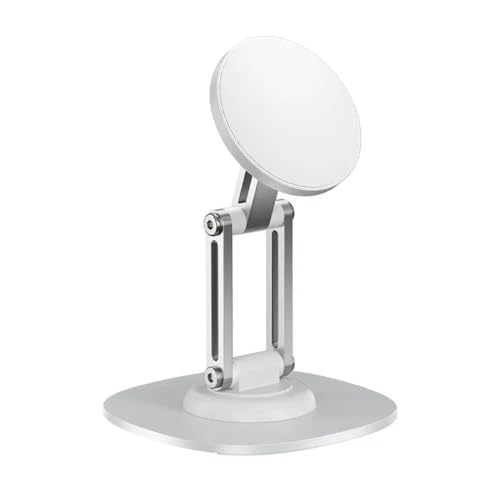 NUZIXINXW Faltbarer Telefonständer für den Schreibtisch, 360 Grad drehbar, Aluminiumlegierung, Schreibtischhalterung für iPhone 16 15 14 13 12 Pro Max, Weiß, 4,7,2 Zoll NUZIXINXW Faltbarer Telefonständer für den Schreibtisch, 360 Grad drehbar, Aluminiumlegierung, Schreibtischhalterung für iPhone 16 15 14 13 12 Pro Max, Weiß, 4,7,2 Zoll von NUZIXINXW