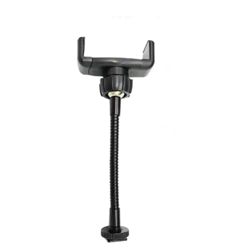 NUZIXINXW Ringlicht-Tischhalterung, Handy-Halterung, Flexibler Langer Arm, Smartphone-Ringlampe, Live-Bettständer, Schlauchclip-Halterung, Schwarz, anwendbare Blitzschuhhalterung von NUZIXINXW