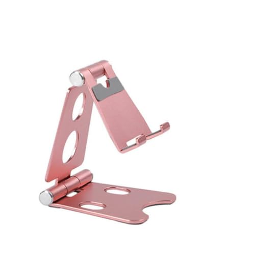NUZIXINXW Tischtelefon- und Tablet-Ständerhalter für Telefon, für iPhone, für iPad, 4–8 Zoll, faltbar, tragbar, mit Mehreren Winkeln, Aluminiumlegierung, Roségold, 64" 70 * 90 NUZIXINXW Tischtelefon- und Tablet-Ständerhalter für Telefon, für iPhone, für iPad, 4–8 Zoll, faltbar, tragbar, mit Mehreren Winkeln, Aluminiumlegierung, Roségold, 64" 70 * 90 von NUZIXINXW