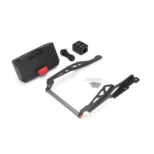 NVCPHGEDEK Motorrad Telefonhalterung Für CF Moto Für CFMoto Für 800MT Für 800mt Für 800 MT 2023 Motorrad Telefon Halterung GPS Montieren Telefon Halter Navigation Halterung Zubehör(Set-12mm) von NVCPHGEDEK