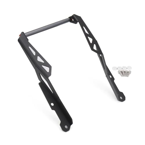 NVCPHGEDEK Motorrad Telefonhalterung Für CFMOTO Für 800MT Für 800mt 800 Für MT 2023 12mm/22mm Motorrad Vorne Drahtlose Lade Handy-Navigation Halterung GPS Halterung(12MM) von NVCPHGEDEK
