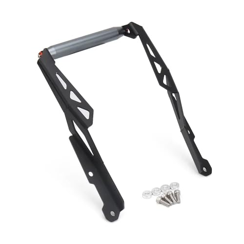 NVCPHGEDEK Motorrad Telefonhalterung Für CFMOTO Für 800MT Für 800mt 800 Für MT 2023 12mm/22mm Motorrad Vorne Drahtlose Lade Handy-Navigation Halterung GPS Halterung(22MM) von NVCPHGEDEK