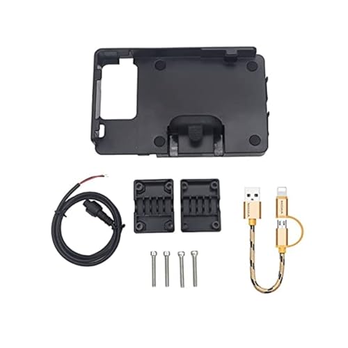 NVCPHGEDEK Motorrad Telefonhalterung Für Ducati Für Multistrada 950 Für 1200S 1200 Für Enduro 2015 2016 2017 Smartphone Navigation Mount Montage Halterung Adapter Halter(‎1) von NVCPHGEDEK