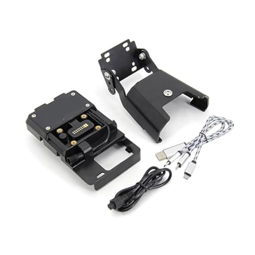 NVCPHGEDEK Motorrad Telefonhalterung Für Ducati Für Multistrada 950 S 2015-1260 2018- Für Enduro 2016- Motorrad GPS Navigation Halterung Handy Ständer Halter Telefon Halterung(A Set) von NVCPHGEDEK
