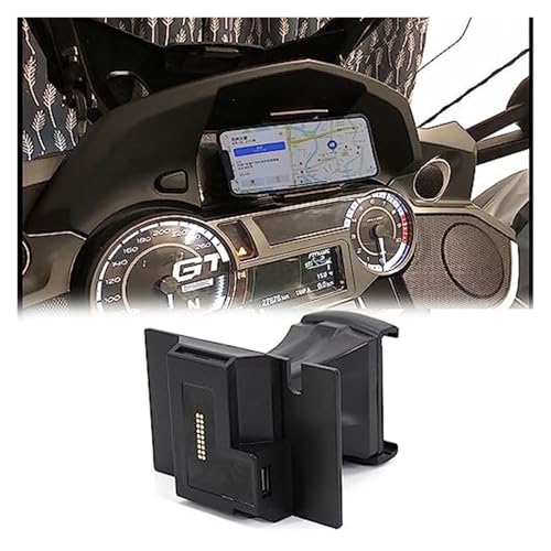 NVCPHGEDEK Motorrad Telefonhalterung Für K1600B Für K1600GT Für K1600GTL 2011-2020 Motorrad GPS Navigation Halterung USB Ladegerät Halter Halterung Stehen von NVCPHGEDEK