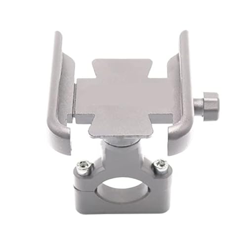 NVCPHGEDEK Motorrad Telefonhalterung Für Kawasaki Für J300 2021 2020 2019 2018 2017 2016 2015 2014 Motorrad Zubehör Lenker Rückspiegel Handy Halter GPS Stand Halterung(‎Handlebar Silver) von NVCPHGEDEK