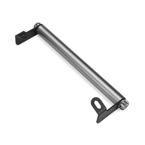 NVCPHGEDEK Motorrad Telefonhalterung Für Kymco Für DTX360 Für DTX 360 Für S350 Für S250 Motorrad Expansion Bar GPS Ständer Halter Handy Halterung Navigation Halterung(Gray) von NVCPHGEDEK