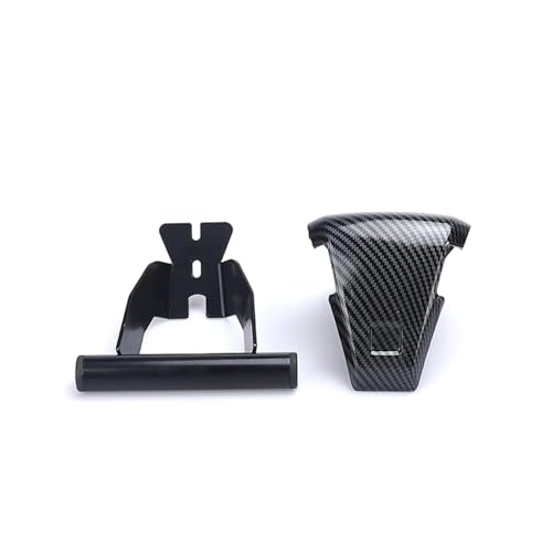 NVCPHGEDEK Motorrad Telefonhalterung Für NSS 350 Für NSS350 2021 2022 2023 Motorrad 25mm Fahren Recorder GPS Navigation Halterung Halter Halterung Ständer(Carbon Fiber) von NVCPHGEDEK