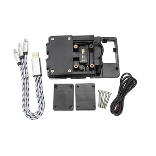 NVCPHGEDEK Motorrad Telefonhalterung Für R850RT Für R1150RT Für R 1150 RT Motorrad GPS Navigation Halterung Telefon Ständer Halter Telefon Halter USB Navigation Ständer Halter(B) von NVCPHGEDEK