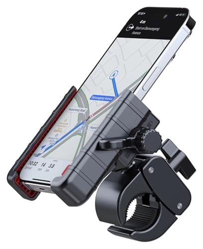 NVCPHGEDEK Motorrad Telefonhalterung Für iPhone Und 4,7''-7'' Smartphones Motorrad Fahrrad Telefon Halterung Halter Fahrrad Lenker Handy Halterung GPS Navigation Bracke NVCPHGEDEK Motorrad Telefonhalterung Für iPhone Und 4,7''-7'' Smartphones Motorrad Fahrrad Telefon Halterung Halter Fahrrad Lenker Handy Halterung GPS Navigation Bracke von NVCPHGEDEK