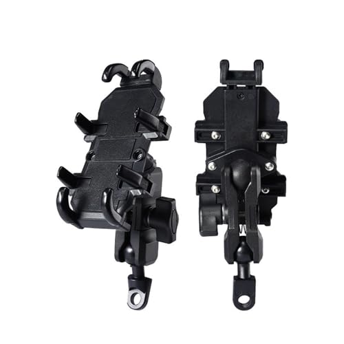NVCPHGEDEK Motorrad Telefonhalterung Universal Aluminium Motorrad Fahrrad Handy Halter Navigation Halterung GPS Stoßfest Lenker Halter GPS Halterung Halter(A1) von NVCPHGEDEK