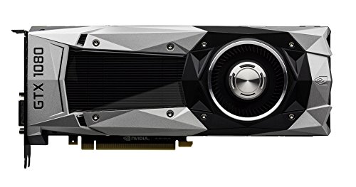 NVIDIA – GeForce GTX 1080 Gründer Edition 8 GB GDDR5 X PCI Express 3.0 Grafikkarte – Schwarz von NVIDIA