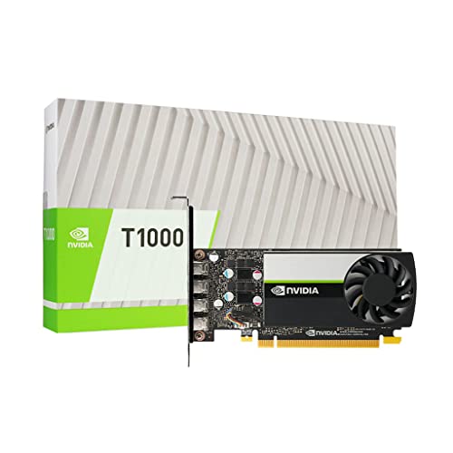 NVIDIA Quadro T1000 - Grafikkarten - Quadro T1000-8 GB GDDR6 - PCIe 3.0 x16 Low-Profile - 4 x Mini DisplayPort von NVIDIA