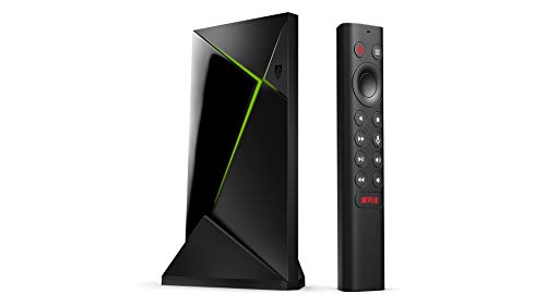 NVIDIA SHIELD Android TV Pro Multimedia Player; 4K HDR Filme, Live Sport, Dolby Vision-Atmos, KI-unterstützte Video-Hochskalierung, GeForce NOW Cloud Gaming, Google Assistant integriert von NVIDIA