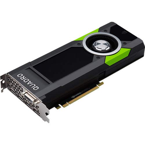 Nvidia Quadro P5000 16 GB GDDR5 288 GBit/s 2560 CUDA Core 180 W PCI Express 3.0 x16 4 DP 1.4 & DVI-I DL-Grafikkarte - Schwarz - OEM-Kit von NVIDIA