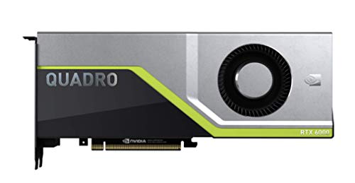 NVIDIA PNY VCQRTX6000-BLK Grafikkarte (Quadro RTX 6000, 24 GB, GDDR6, 7680 x 4320 Pixel, PCI Express 3.0) NVIDIA PNY VCQRTX6000-BLK Grafikkarte (Quadro RTX 6000, 24 GB, GDDR6, 7680 x 4320 Pixel, PCI Express 3.0) von NVIDIA