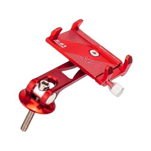 NVOQILIN Handyhalterung aus Aluminiumlegierung, Fahrräder, Handyklemmen, Vorbau-Halterung, Handyclip, verstellbar, rutschfeste Fahrradhalterungen von NVOQILIN