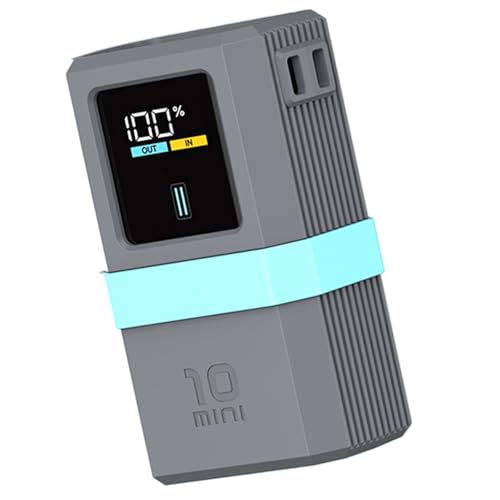 NVOQILIN Silikonhülle für 10 10.000 mAh PB1055 55 W Energiebox, Aufbewahrung, stoßfest, rutschfest, Schutzhülle für Reisen, Grau NVOQILIN Silikonhülle für 10 10.000 mAh PB1055 55 W Energiebox, Aufbewahrung, stoßfest, rutschfest, Schutzhülle für Reisen, Grau von NVOQILIN