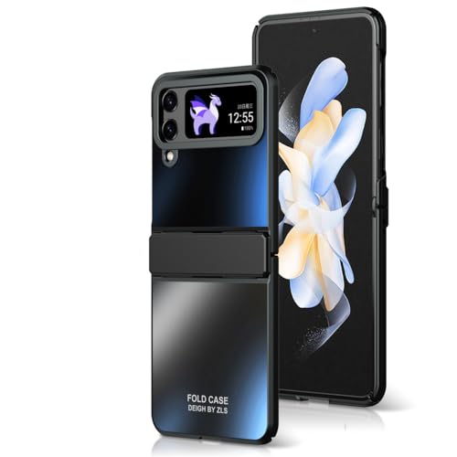 Für Samsung Z Flip 4 5G Frosted Plating Cover Case für Samsung Galaxy Z Flip 4 Flip4 Zflip4 Schutzhüllen, Schwarz, für Samsung Z Flip 4 Für Samsung Z Flip 4 5G Frosted Plating Cover Case für Samsung Galaxy Z Flip 4 Flip4 Zflip4 Schutzhüllen, Schwarz, für Samsung Z Flip 4 von NVYRO