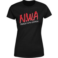 N.W.A Damen T-Shirt - Schwarz - L von NWA