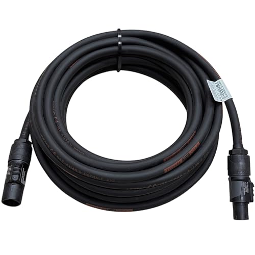 NWP 10m powerCON TRUE1 Verlängerungskabel NAC3M-TRUE1-L auf NAC3F-TRUE1-L, TITANEX® H07RN-F 3G2,5 von NWP