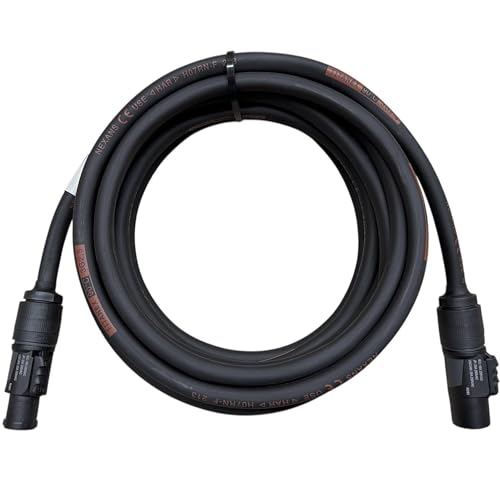 NWP 5m powerCON TRUE1 Verlängerungskabel NAC3M-TRUE1-L auf NAC3F-TRUE1-L, TITANEX® H07RN-F 3G2,5 von NWP