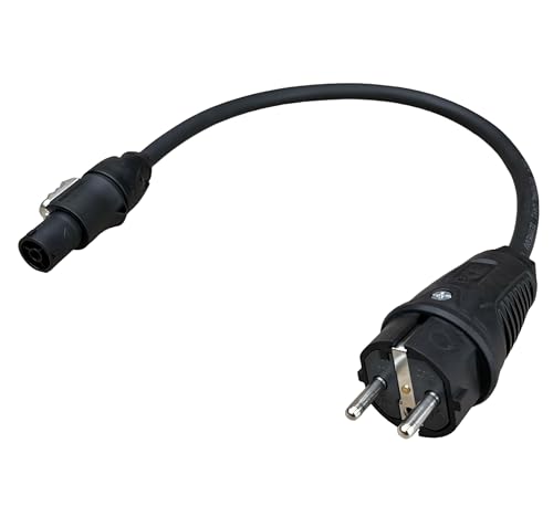 NWP Netzkabel 0,5m Schuko Stecker auf powerCON True1 Buchse - 3x1,5mm² - Gummischlauchleitung - NAC3FX-W NWP Netzkabel 0,5m Schuko Stecker auf powerCON True1 Buchse - 3x1,5mm² - Gummischlauchleitung - NAC3FX-W von NWP